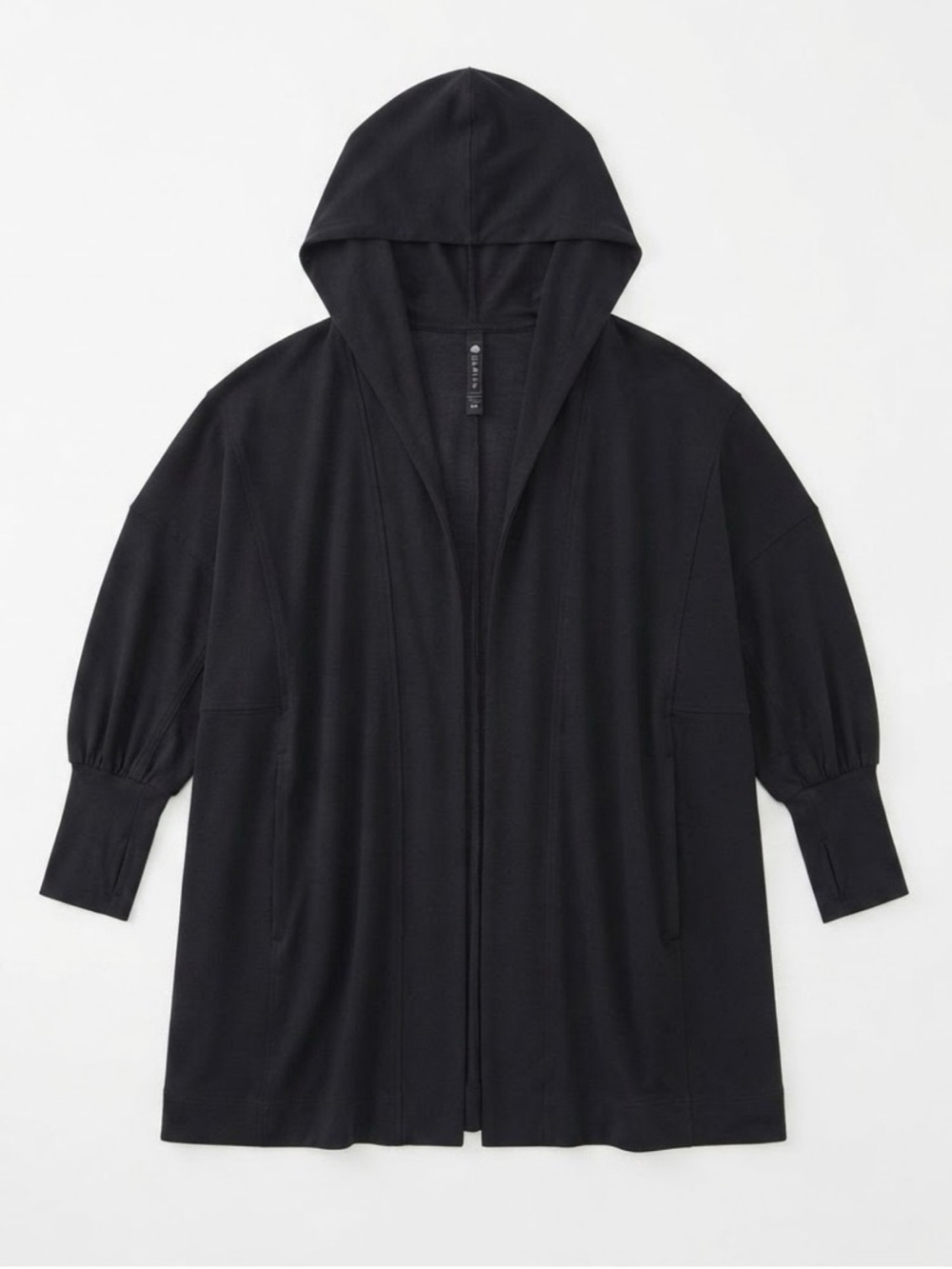 athleta mantra wrap cardigan sweatshirt jacket